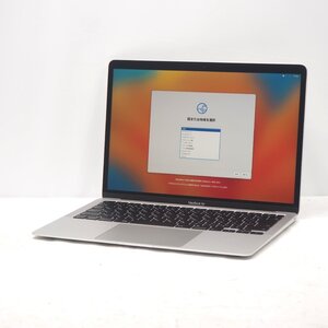 Apple MacBook Air Retina 13インチ 2020 Core i3 1.1GHz/8GB/SSD256GB/Mac OS Ventura/AC無【栃木出荷】