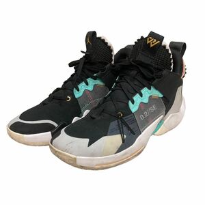 A113B NIKE ナイキ JORDAN WHY NOT ZER0.2 SE ジョーダンワイノットゼロ.2SE スニーカー US10 28cm ブラック グレー ホワイト 箱付き