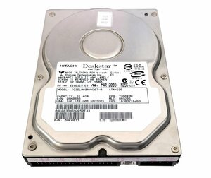 DELL 1X853 40GB ATA/IDE ULTRA 3.5INCH 7200rpm (HITACHI IC35L060AVV207-0)