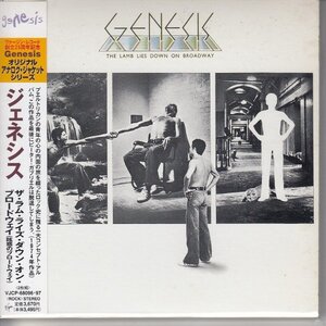 紙ジャケ GENESIS / 幻惑のブロードウェイ（国内盤2枚組CD）