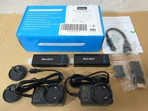 S5022 未使用 Measy ワイヤレスHDMIエクステンダー ワイヤレストランスミッタ 最大30m 1080P 3D Wireless Transmission Kit