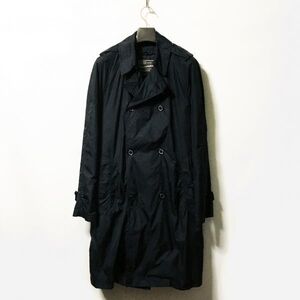 #TRADITIONAL WEATHERWEAR｜トラディショナルウェザーウェア キルティングライナー付きナイロントレンチコート ブラック size38(日本M程度)