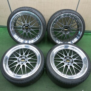 *送料無料* バリ溝！20年！9.5分★BBS LM186 LM289 255/30R20 275/30R20 ミシュラン パイロットスポーツ4S PCD114.3/5H★4051505HAノ