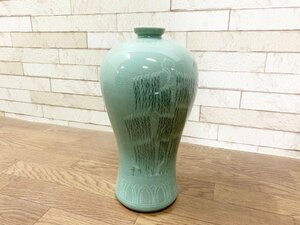 玉岩 高麗 青磁 花瓶 花器 花入 花生 フラワーベース 一輪挿し 骨董 古美術 古物