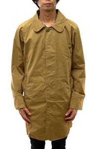 nonnative ノンネイティブ コート NN-J2412 TOURIST COAT COTTON WEATHER URETHANE COATED 1 BEIGE ステンカラーコート