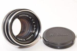 ★美品★ Nikon ニコン NIKKOR-H 5cm 50mm F2 Sマウント 2409749