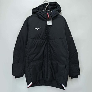 【中古・未使用品】ミズノ MORELIA モレリア ダウンハーフコート ジャケット 2XL ブラック P2MEA50209 ユニセックス MIZUNO