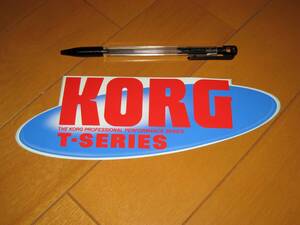 KORG T-SERIESステッカー 