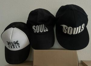 SOULS ソウルズ　キャップ　ハット　帽子　サクラマス　渓流　トラウト　ルアー　マグロ　キャスティング　鱒