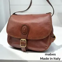 Made in Italy 大容量バッグ　ユニセックス　レザー　ショルダーバッグ