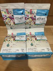 【未開封】ELMO エルモ/ELMO ドッグフード 4袋セット/リッチインチキン味 ③