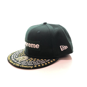 ▲ Supreme シュプリーム NEW ERA ニュー エラ Undisputed BOX Logo アンディスピューティド ボックス ロゴ グリーン 緑 サイズ7-3/4 104