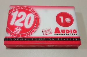 未使用 カセットテープ Komoda 菰田紙工業 VD-492 120 TYPE1 NORMAL 120分