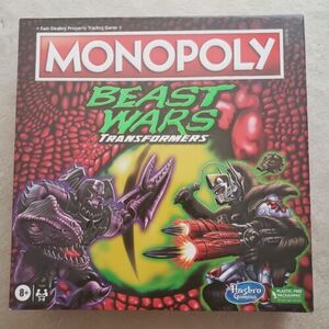 Monopoly Transformers Beast Wars Hasbro Board Game Open Box 海外 即決