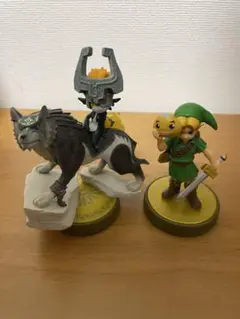 amiibo ゼルダの伝説 リンク ウルフリンク　2体セット