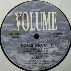 $ KAREN / YOUR SECRET 12インチ　レコード ( VOL. 1009 ) Y30+