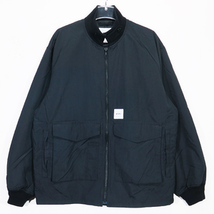 WTAPS ダブルタップス 24AW WFS/JACKET/NYLON.TUSSAH 242TQDT-JKM04 ジャケット ナイロン タッサー ブラック アウター Deck