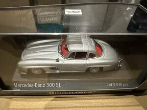 ミニチャンプス　メルセデスベンツ　300SL　 1955 　1/43　中古品　※箱に難あり