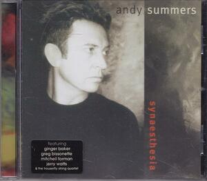 ANDY SUMMERS / アンディ・サマーズ / SYNAESTHESIA /EU盤/中古CD!!49065//