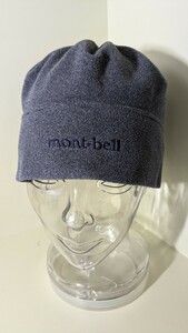 2877送料100円 モンベル mont-bell 1108691 コードシャミース キャップ サイズ M/L 帽子 ブルー系 秋冬 キャップ