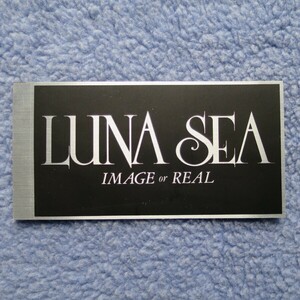 LUNA SEA ルナシー IMAGE or REAL ステッカー　河村隆一 RYUICHI SUGIZO INORAN J 真矢