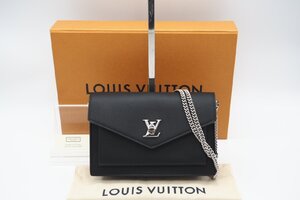 ☆安心の３大保証☆ ABランク ≪LOUIS VUITTON ルイ ヴィトン/ショルダーバッグ≫ M63471 トリヨン ポシェット ロックミーチェーン 黒 美品