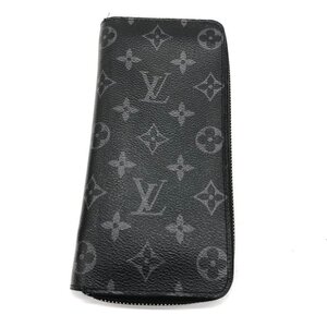 LOUIS VUITTON ルイヴィトン 財布 モノグラム エクリプス ジッピーウォレットヴェルティカル M62295/LM0231 箱付き【DAAT8066】