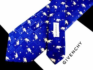 ♪今週の特売980円～♪0465♪状態並品【GIVENCHY】ジバンシイ【象 ぞう ドット 柄】ネクタイ♪