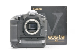 Canon EOS-1V HS ボディ PB-E2 キヤノン フィルムカメラ AF一眼レフ 箱付き ■29445