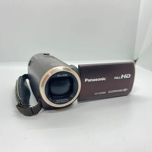 Panasonic パナソニック デジタルビデオカメラ HC-V520M ハンディカム ブラウン 現状品 ジャンク