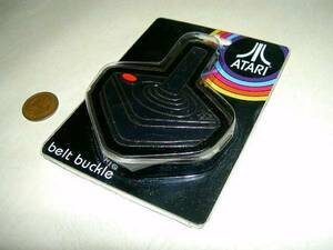 ●●激レア●● アタリ ベルトバックル ( Atari Belt Buckle ) ● 新品未開封 ● 洋ゲー ファミコン NES PS4 任天堂 ソニー レトロゲーム