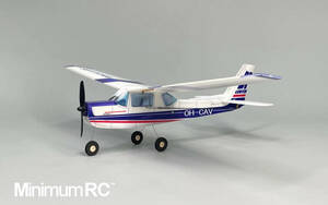 ◆◇ 新品即決 MinimumRC セスナ152 機体キット ブルー ◇◆ mmr