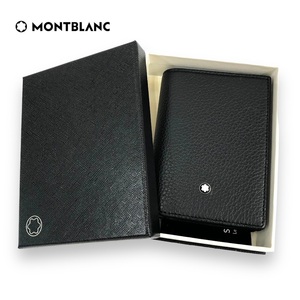 【IT0DFGOA4TSV】未使用 MONTBLANC モンブラン 名刺入れ マイスターシュテュック ソフトグレイン 126259