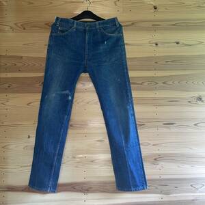 Levis505(W35 L33) リーバイス 80s アメリカ製 オレンジタブ TALON42ジッパー 古着 デニム ジーンズ 匿名配送