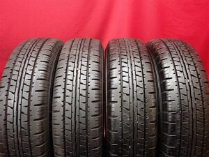 中古タイヤ 165R13 6PR 165R13 8PR 4本セット ダンロップ エナセーブ VAN01 DUNLOP ENASAVE VAN01 9.5分山★n13