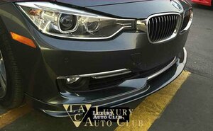 2012-2015 BMW 3シリーズ F30 320i 320d フロントリップスポイラーエアロ スポイラ－ エプロン スカート ボディ－パ－ツ 外装カスタム