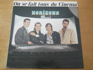 T5-213＜LP/蘭盤/美盤＞Horizons / On Se Fait Tous Du Cinema