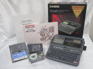 【文房具】　カシオ CASIO　NAME LAND ネームランド　KL-8500　漢字ラベルライター　保管品