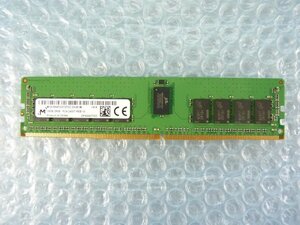 1OOG // 16GB DDR4 19200 PC4-2400T-REB Registered RDIMM 2Rx8 MTA18ASF2G72PDZ-2G3B1MI // Dell PowerEdge R430 取外 //在庫3