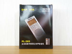 【美品】TECSUN PL365 PLL DSP ポータブル マルチバンド ラジオ レシーバー