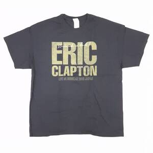 魅惑のバンドT特集! 10sデッド『ERIC CLAPTON(エリック・クラプトン) / LIVE at BUDOKAN 2016 -4月16日公演-』ツアーTシャツ ブラック XL