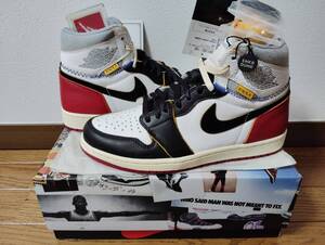 新品 NIKE AIR JORDAN 1 RETRO HIGH OG NRG/UN UNION BV1300-106 国内正規品 26cm 1985 bred chicago travis scott つま黒 AJ1 kawsreverse