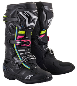 US 09 (約26.5cm) ALPINESTARS アルパインスターズ TECH 10 SUPERVENTED ブーツ ブラック 黒 HUE SZ 09