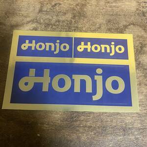 HONJO / ステッカー NEW OLD STOCK