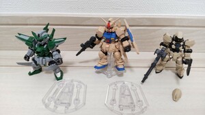 モビルスーツアンサンブル Mobile SUIT ENSEMBLE　塗装　リペイント　ガンダムキュリオス　ガンダム試作3号機　グレイズ　武器セット