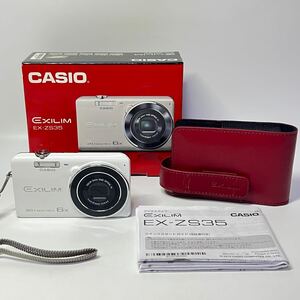 1円~【通電確認済み】CASIO EXILIM カシオ エクシリム EX-ZS35 ホワイト コンパクトデジタルカメラ EXILIM 26mm WIDE OPTICAL 6x 箱付 ZS