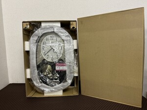 未使用保管品　A3　SEIKO　セイコー　RE528S　からくり時計　元箱付き　掛け時計　ブランド時計　現状品