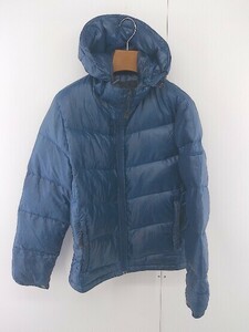 ◇ Marmot マーモット ジップアップ 長袖 ダウン ジャケット サイズ M ネイビー メンズ E