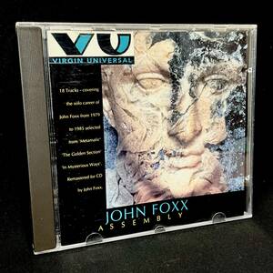 JOHN FOXX ジョン・フォックス 「ASSEMBLY」ベスト・アルバム　CD　Ultravox 