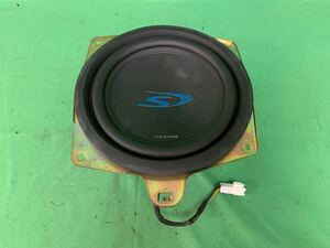 KZ026 中古 アルパイン ALPINE 10インチ サブウーファースピーカー SWS-1043D オーディオ 定格 300W MAX 900W 動作保証